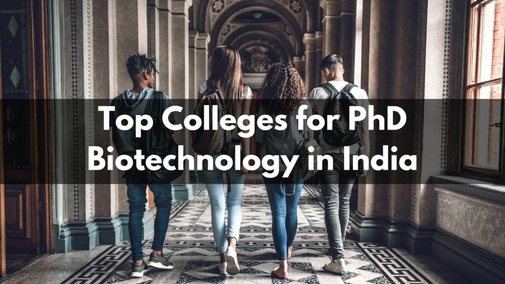 how to do phd in biotechnology in abroad