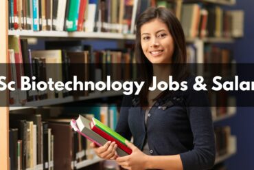 MSc Biotechnology Jobs