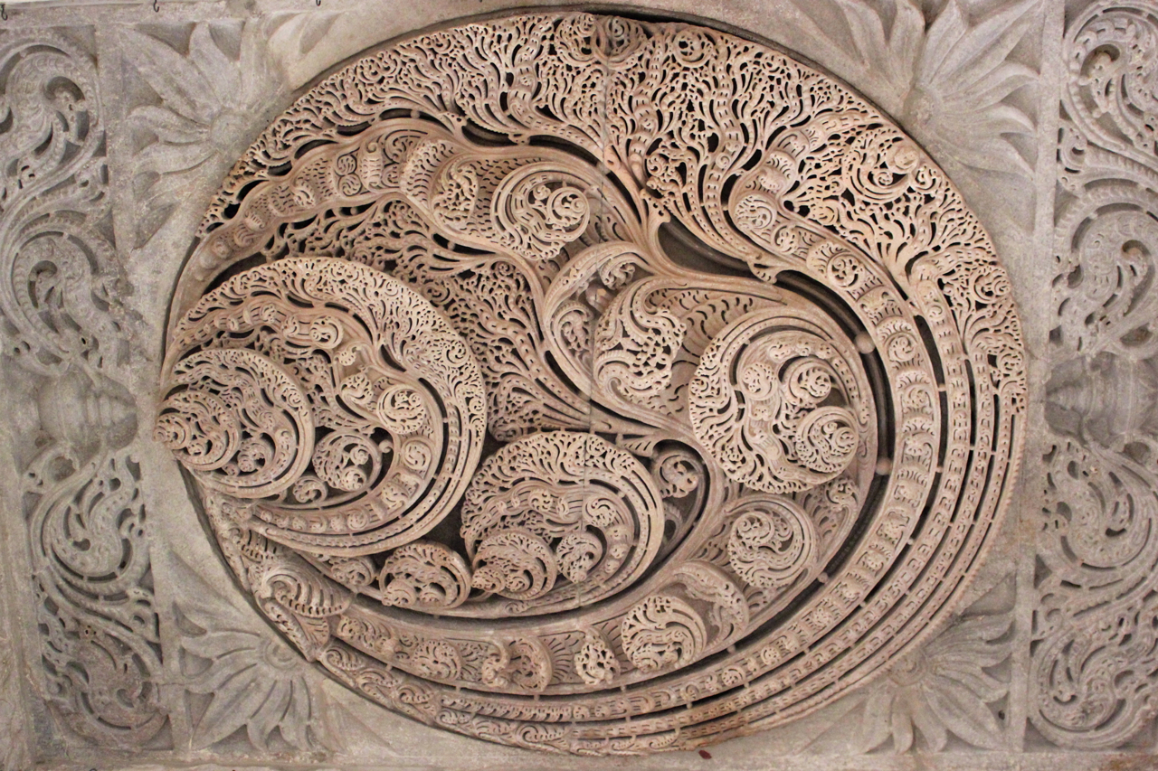 15th Century Carving at Ranakpur Jain Temple