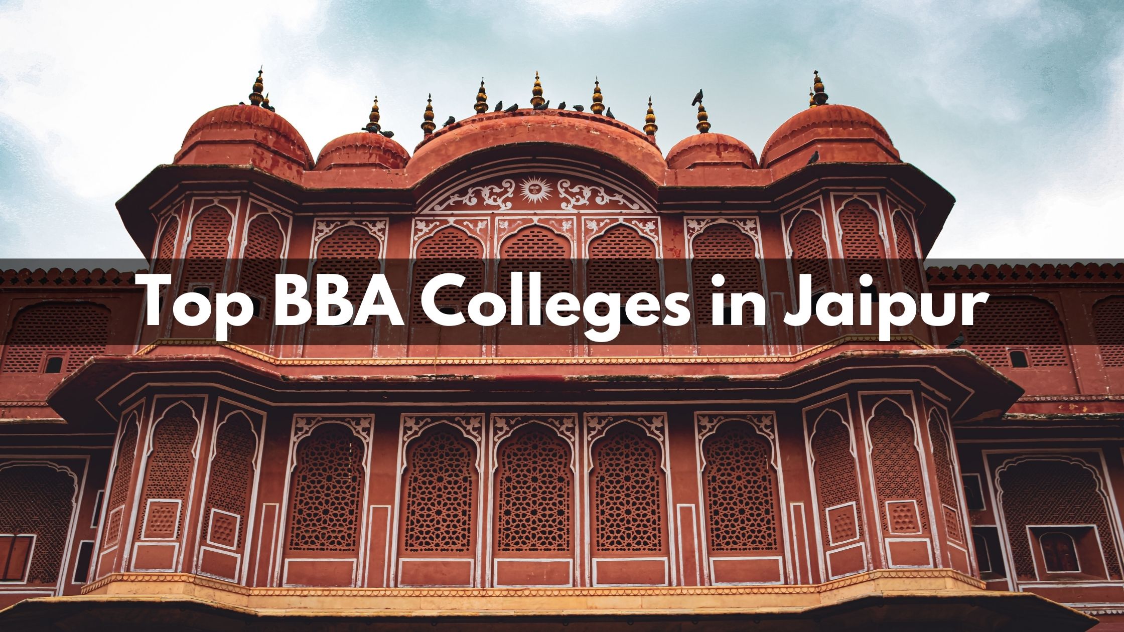 Best BBA Colleges in Jaipur