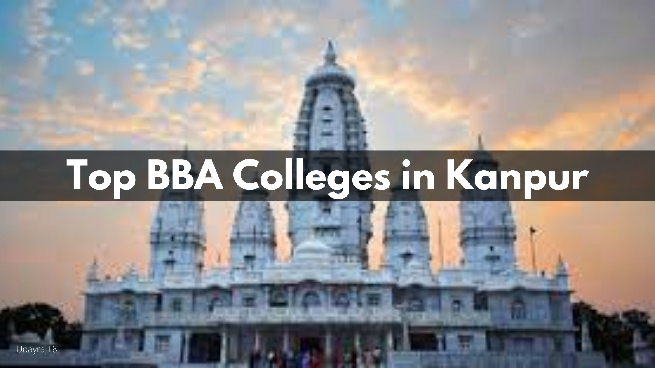 Top BBA Colleges in Kanpur