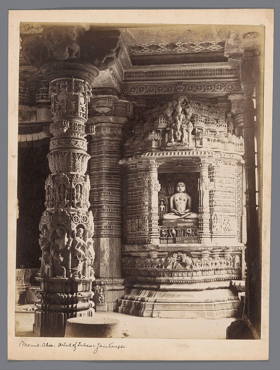 Jethani shrine in Luna Vasahi Dilwara Jain Temple Mount Abu