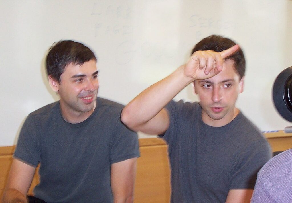 Larry Page & Sergey Bin
