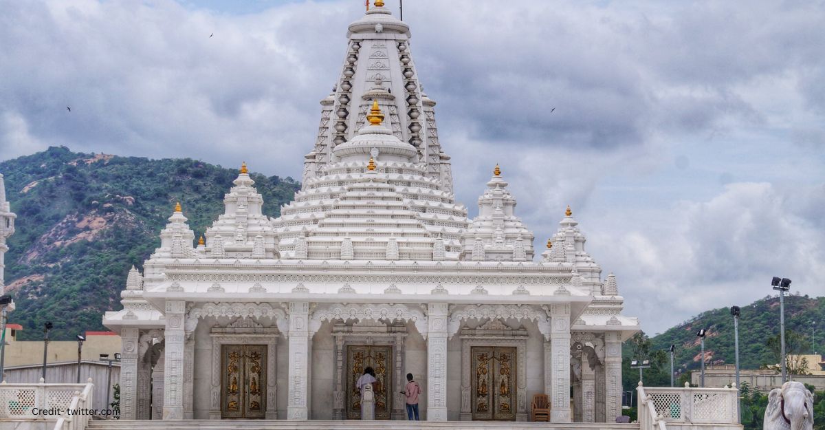 Location of the Jain Temple Tirupati