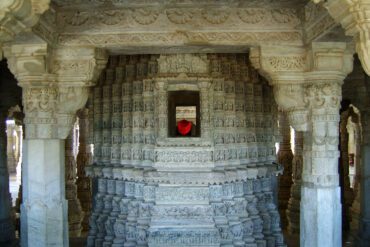 Main shrine at Rankapur Jain Temple