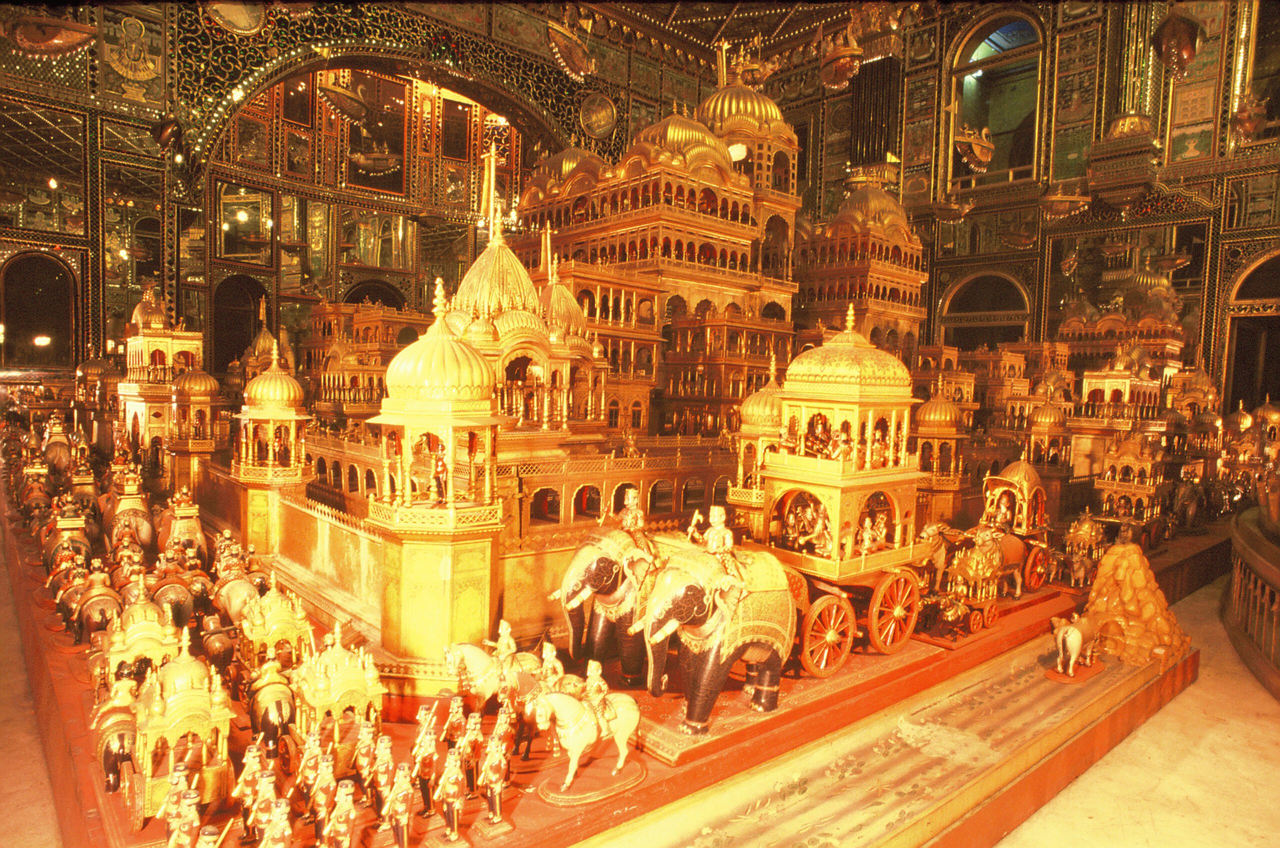 Procession of Celestials at Ajmer Jain Temple