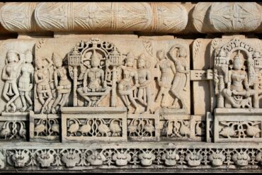 Swans Damsels and Goddesses at Rankpur Jain Temple