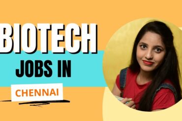 biotechnology jobs in chennai