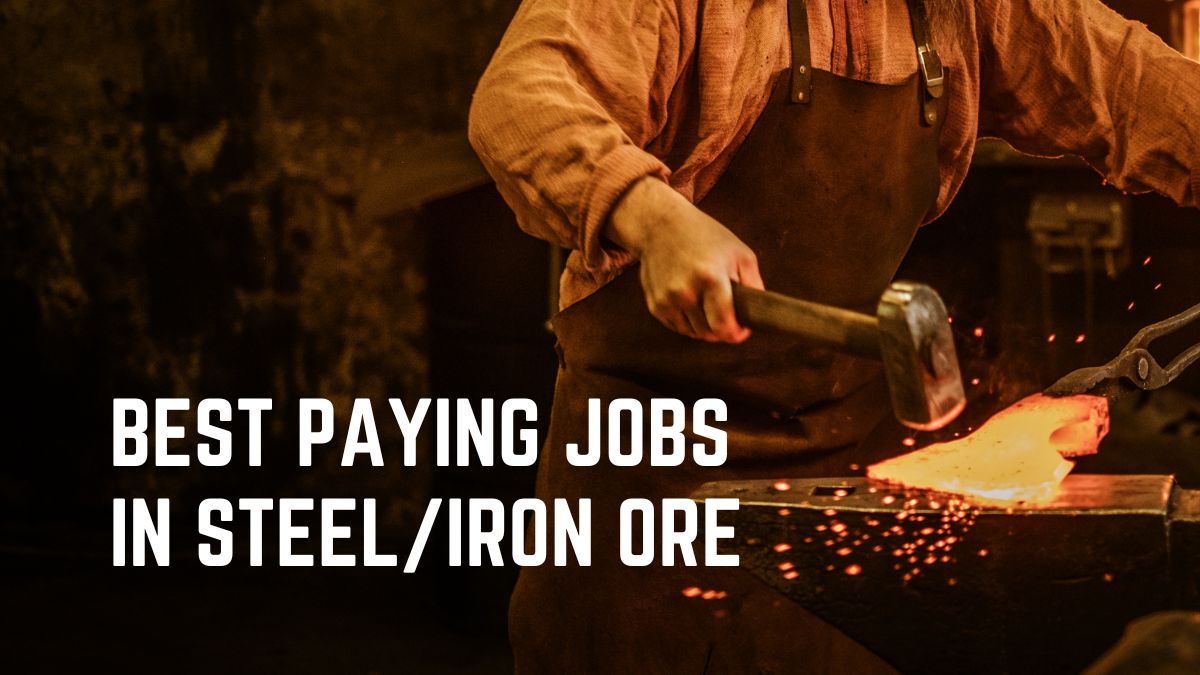 Top 10 Best Paying Jobs In Steel/Iron Ore - WBDSTBT.in