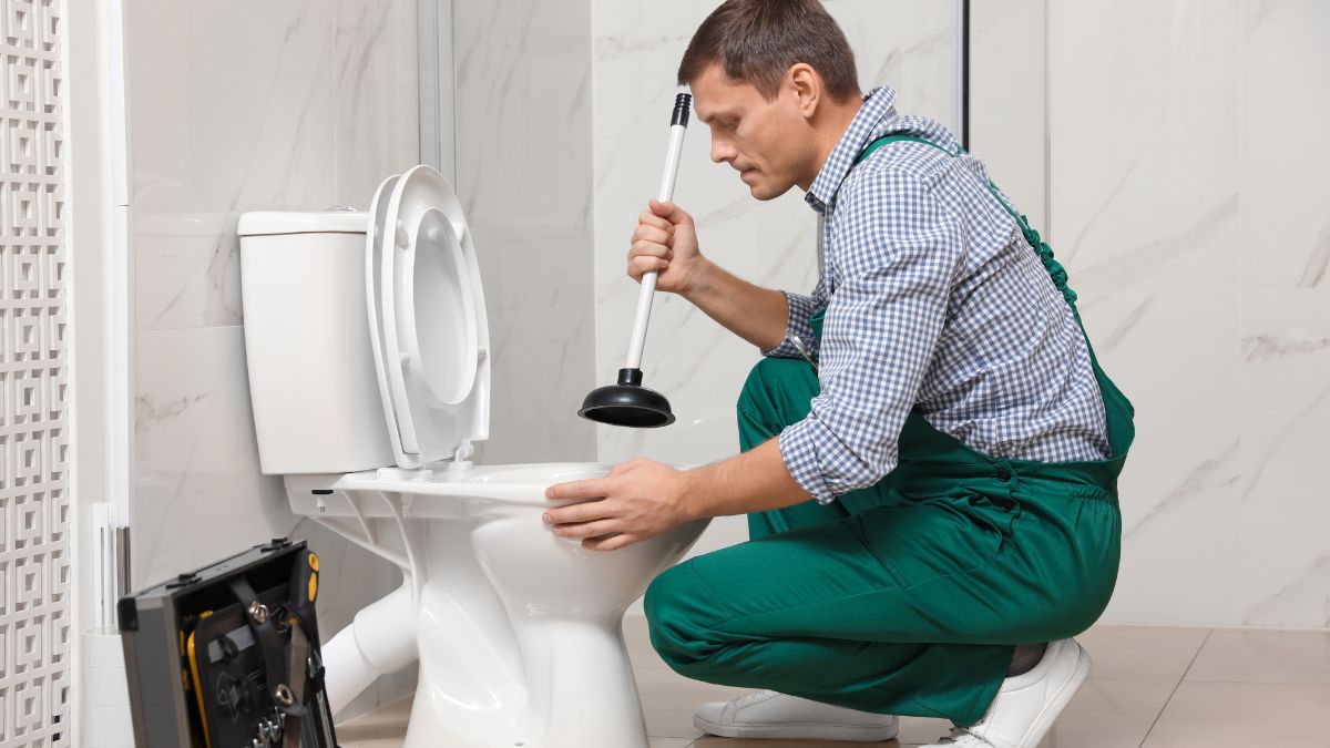 How To Unclog A Toilet With A Plunger