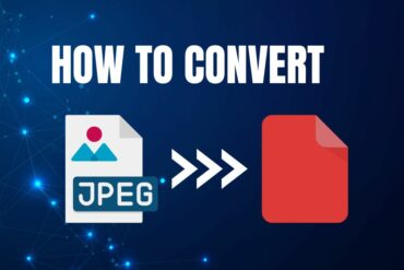 How to convert JPG to PDF