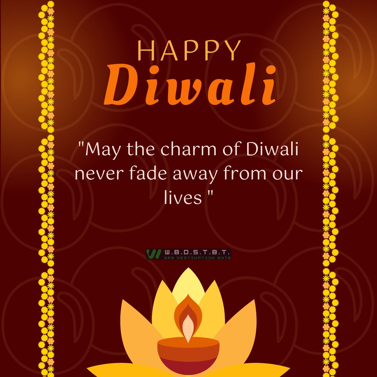 "May the charm of Diwali never fade away from our lives "