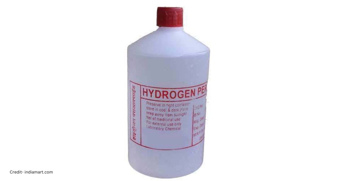 Get rid of fruit flies with hydrogen peroxide