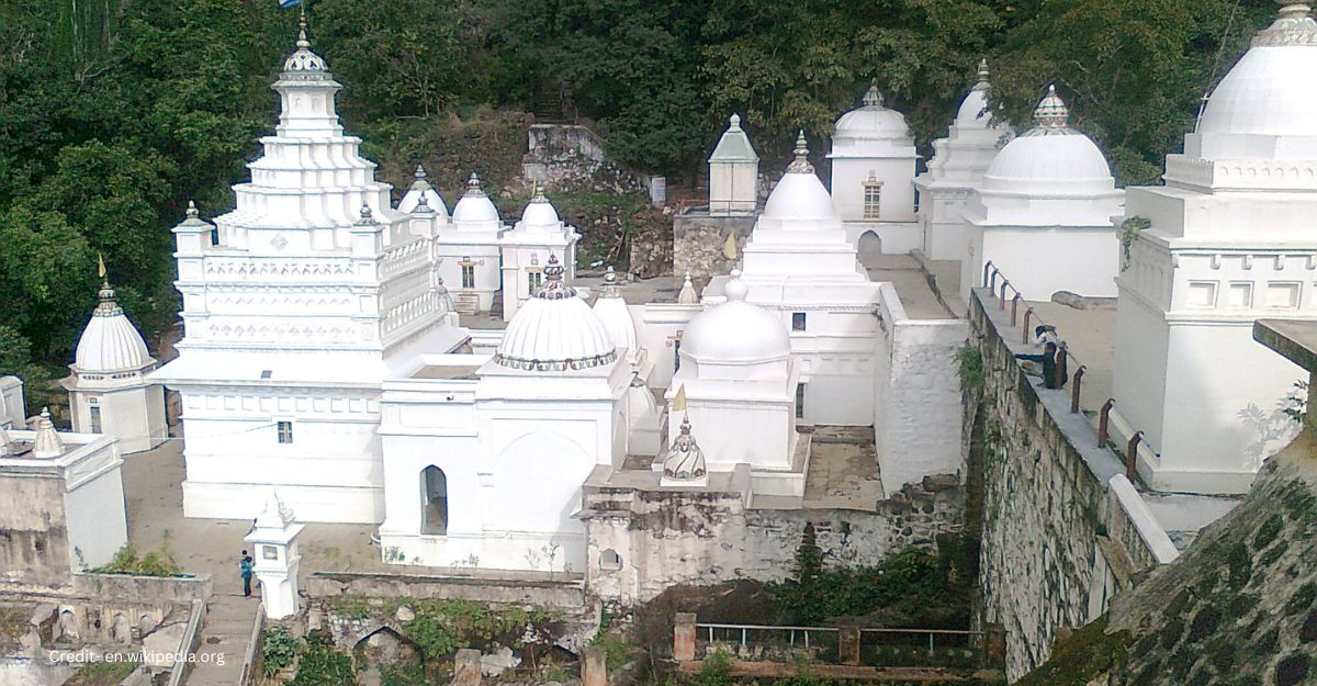 Location of the Muktagiri Jain Temple