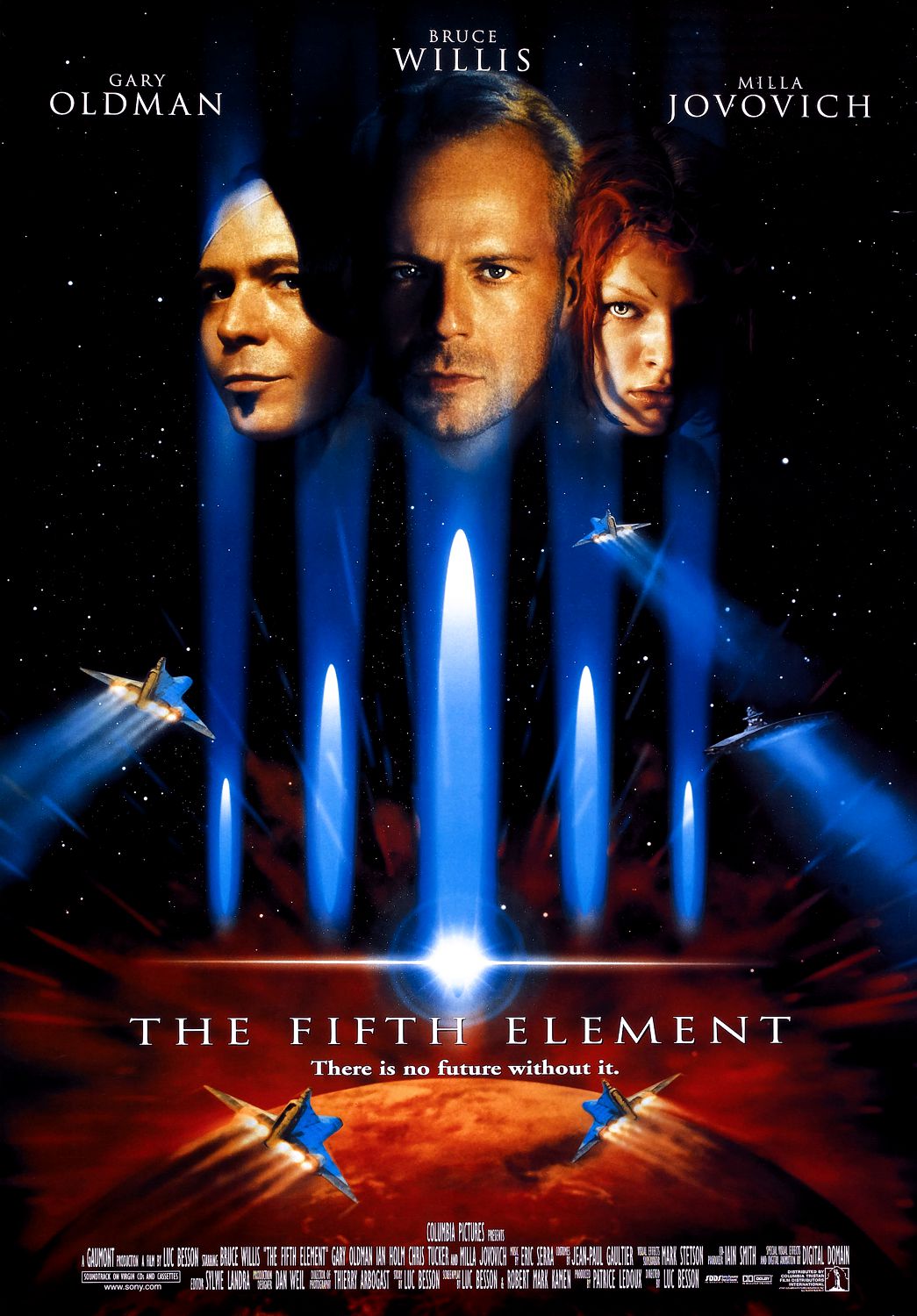The Fifth Element (1997) - Bruce Wills Movies List