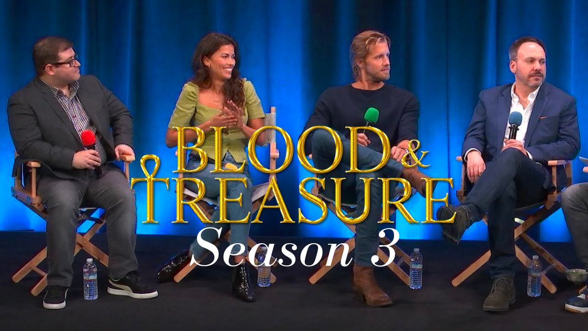 season 3 of blood and treausre