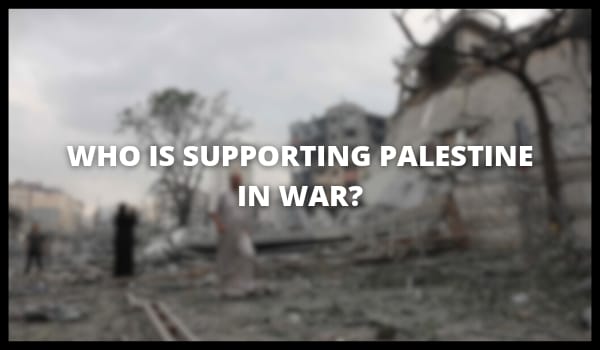 Who Is Supporting Palestine In War?